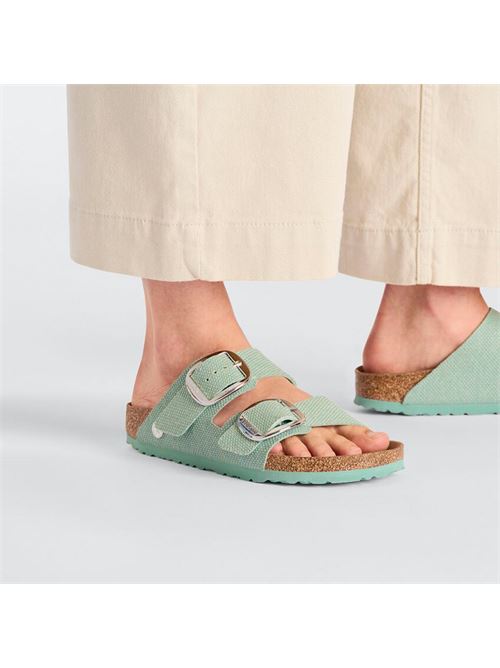 arizona big buckle rough canvas BIRKENSTOCK | 1026724SURF GREEN